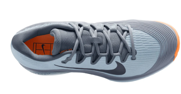 Nike Men's Vapor 12 Clay Court Tennis Shoe 'Ashen Slate/Obsidian' – FV5552-403