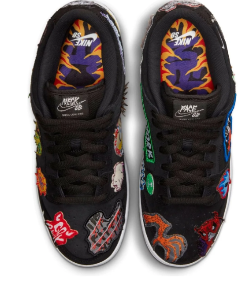 Nike x Neckface SB Dunk Low Pro - Black
