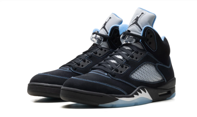 Air Jordan 5 Low Black University Blue 2026 | DD0587-008