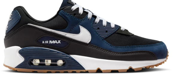 Nike Air Max 90 Men's Sneakers - Light Smoke Grey/Black