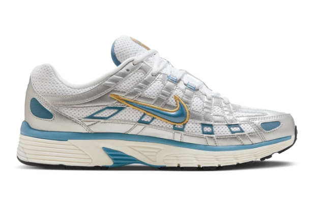 Nike P-6000 Metallic Silver/Aegean Storm Sneakers
