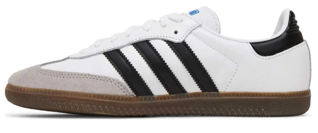 adidas Women's Samba LT Leather Trainers - White/Black
