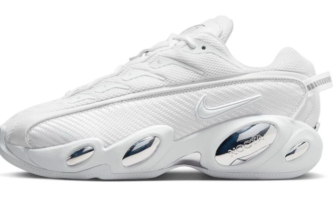 Nike NOCTA Glide Drake White Sneakers - DM0879-100