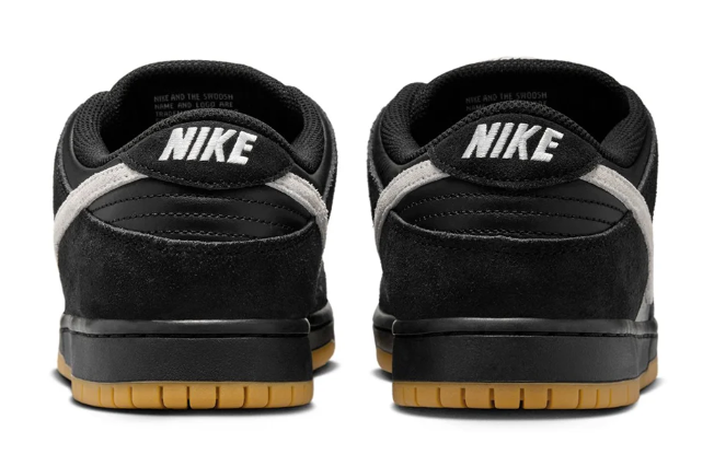 Nike SB Dunk Low Pro Black/White Skate Shoes