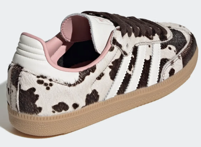 adidas Women's Samba OG Cow Print JR1256