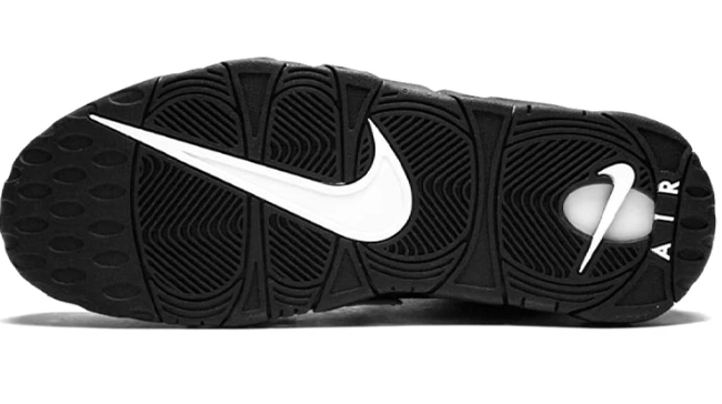 Nike Air More Uptempo - Black/White | 414962-00