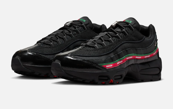 UNDEFEATED x Nike Air Max 95 SP Black / Metallic Silver