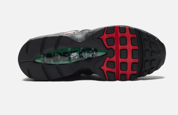 UNDEFEATED x Nike Air Max 95 SP Black / Metallic Silver