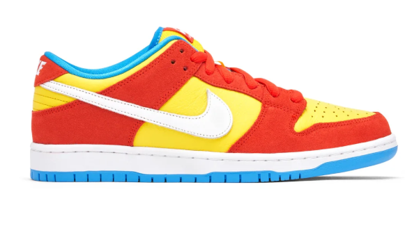 Nike SB Dunk Low Pro 'Bart Simpson' - Yellow