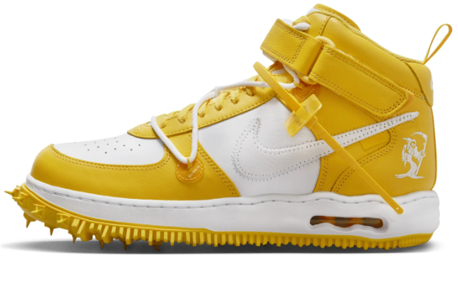 Nike x Off-White Air Force 1 Mid SP - Varsity Maize