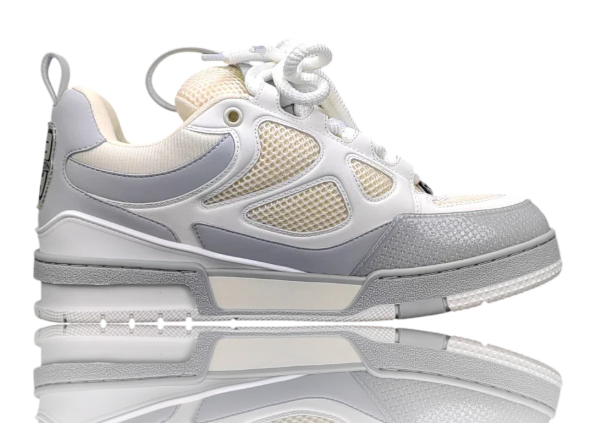 Grey Skate Sneaker - Canvas or Suede