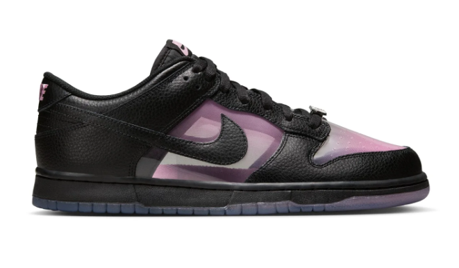 Nike Dunk Low Retro Premium 'Transparent' Pink Rise/Black