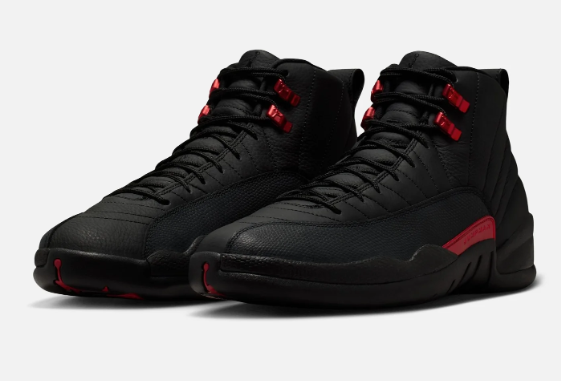 Air Jordan 12 Retro Black / Varsity Red | 153265-002