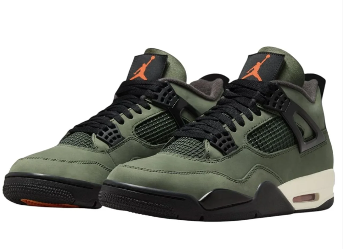 Undefeated x Air Jordan 4 Deep Green | IB1519-200
