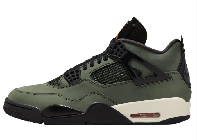 Undefeated x Air Jordan 4 Deep Green | IB1519-200