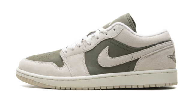 Air Jordan 1 Low SE Medium Olive Sail | HV4089-201