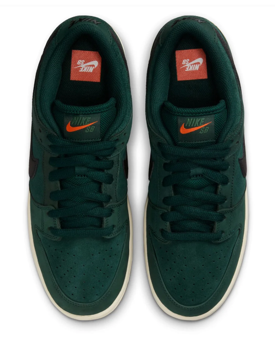 Nike SB Dunk Low Orange Label, Deep Fir