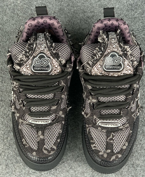 Louis Vuitton LV Skate Sneaker – Black Swarovski Monogram, Limited Edition