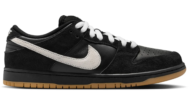 Nike SB Dunk Low Pro Black/White Skate Shoes