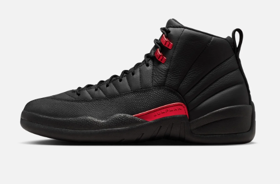 Air Jordan 12 Retro Black / Varsity Red | 153265-002