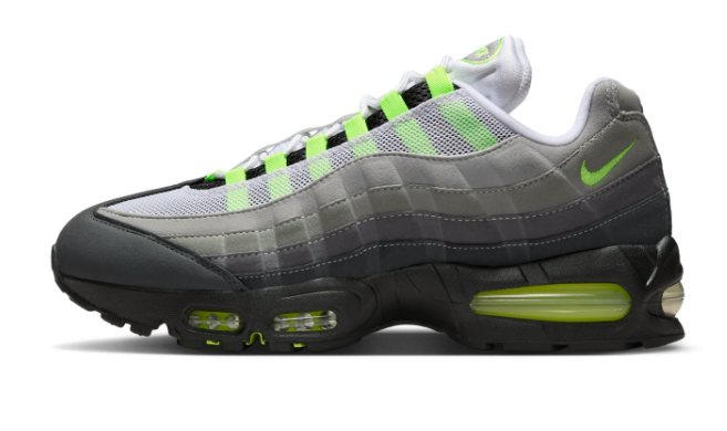 Nike Air Max 95 OG “Neon” 2026 - Black/Neon Yellow/Cool Grey (HM4740-001)