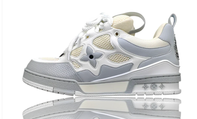 Grey Skate Sneaker - Canvas or Suede