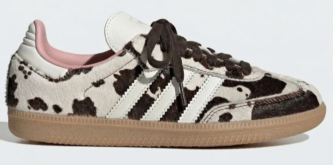 adidas Women's Samba OG Cow Print JR1256