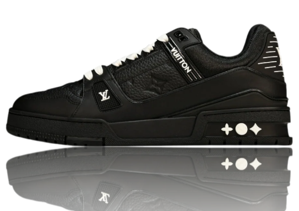 Louis Vuitton Trainer Low 'Monogram Black Embossed' | 1AAREY