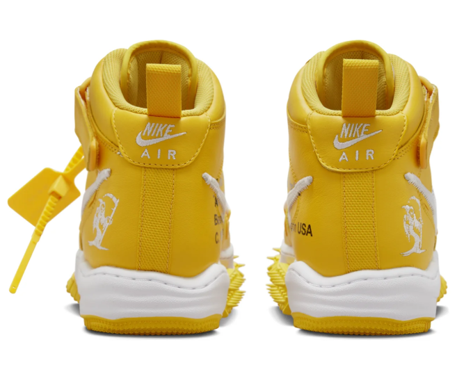 Nike x Off-White Air Force 1 Mid SP - Varsity Maize