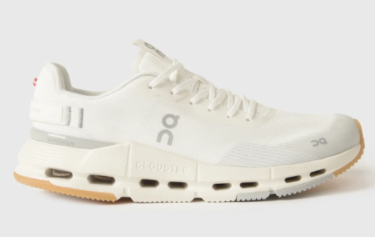 On Women's Cloudnova Form 2 Sneakers, Oyster/Ivory
