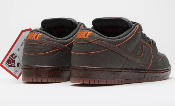 Nike SB Dunk Low Pro Premium “Krampus” - Dark Smoke Grey/Campfire Orange/Black