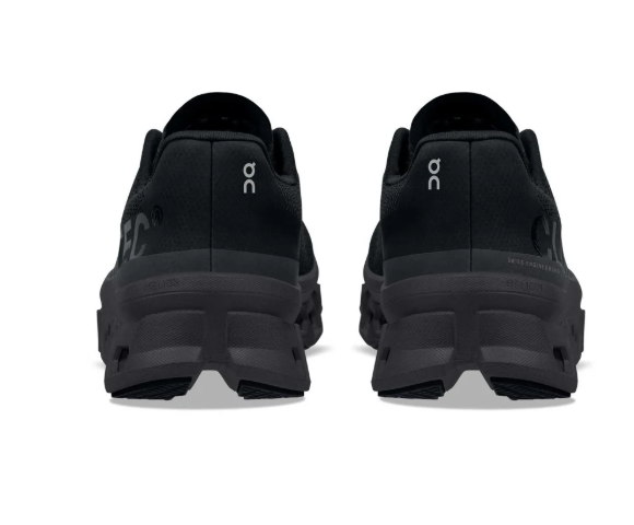 On Cloudmonster Women's Running Shoes - Black/Magnet