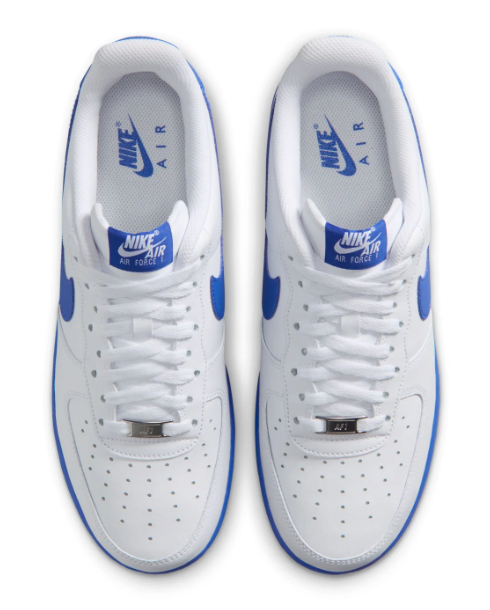 Nike Air Force 1 Low '07 White / Game Royal | FJ4146-126
