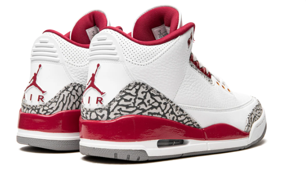 Air Jordan 3 ‘Cardinal’ CT8532-126