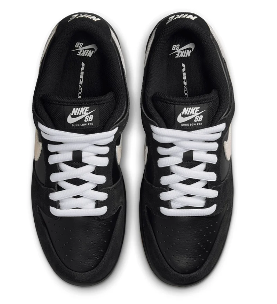 Nike SB Dunk Low Pro Black/White Skate Shoes